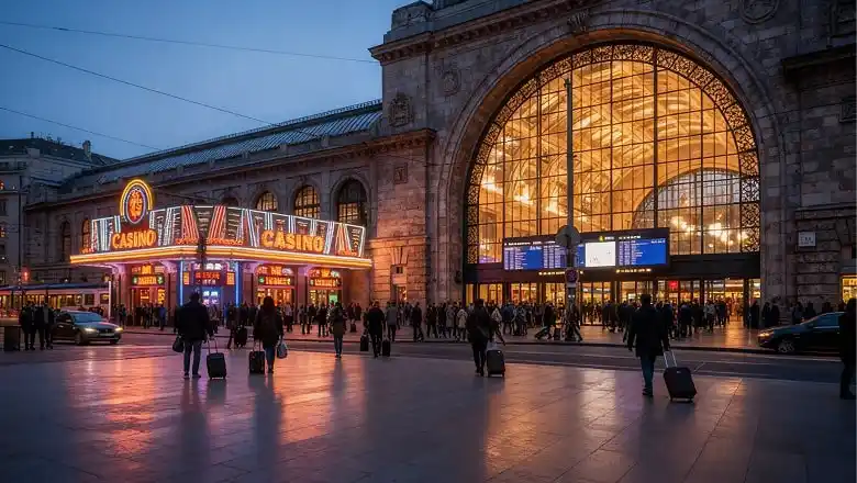 Sind Casinos in der Nähe von Bahnhöfen ein Trend? &copy; Casino am Bahnhof